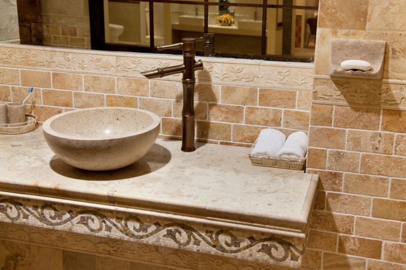 Natural Stone Accents in Bathroom Design